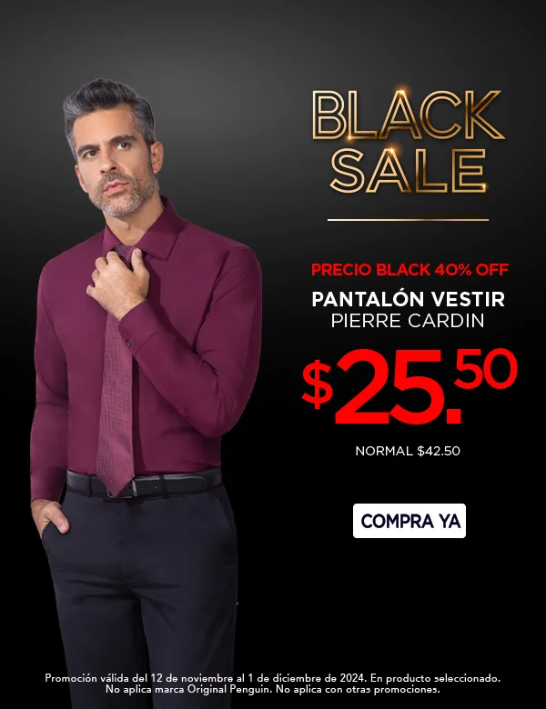 Pantalón vestir Black 24