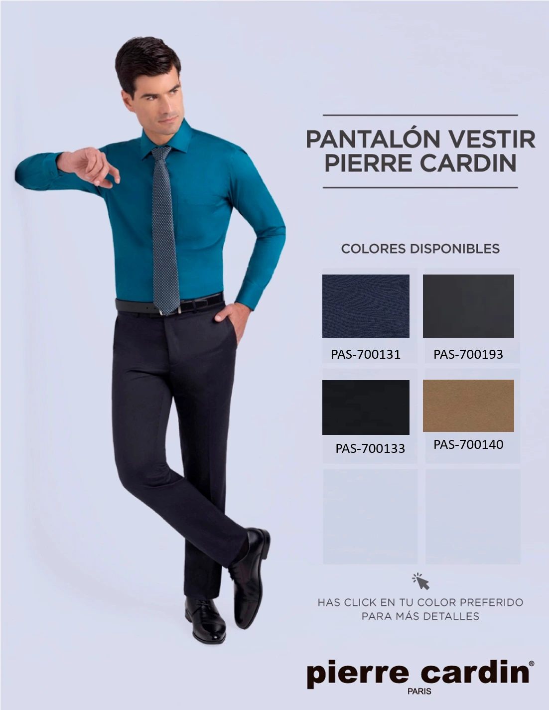 PANTALÓN DE VESTIR PIERRE CARDIN