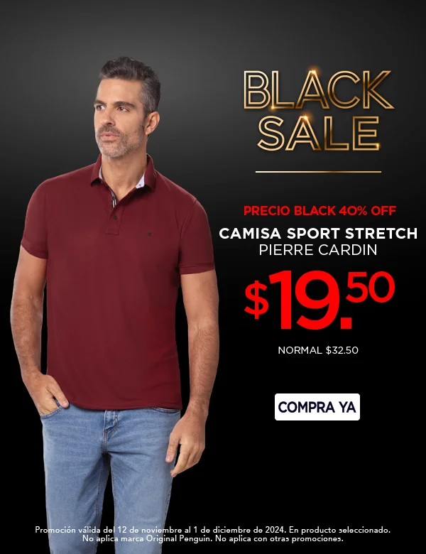 Camisa sport black 24